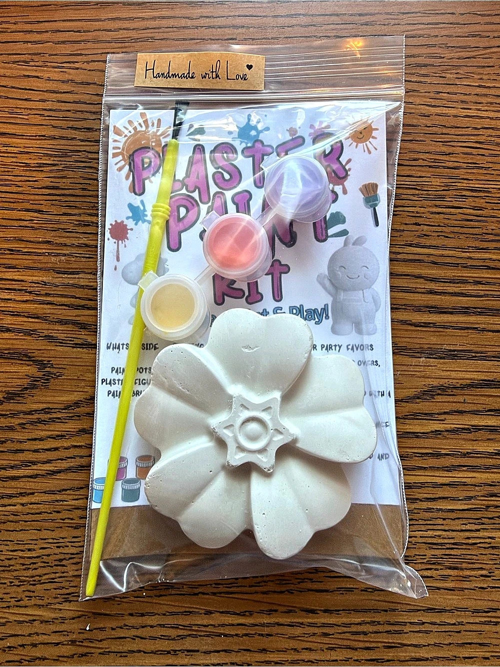 Kids Craft Play Set White & Pink